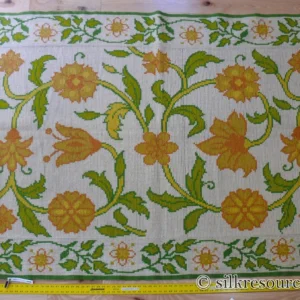 100% Silk Oriental Rug Hand Knotted By Kravet MSRP USD 3325