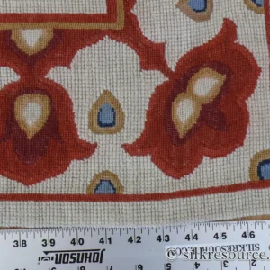 P1670214 Stark BARENTU SILVER  Diamond Barratta Collection Leopard Deer Bird Flora Zoology 100% Wool 5x9' MSRP USD2300