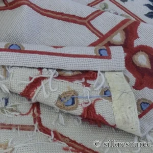 P1670215 Stark BARENTU SILVER  Diamond Barratta Collection Leopard Deer Bird Flora Zoology 100% Wool 5x9' MSRP USD2300