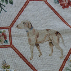 P1670220 Stark BARENTU SILVER  Diamond Barratta Collection Leopard Deer Bird Flora Zoology 100% Wool 5x9' MSRP USD2300