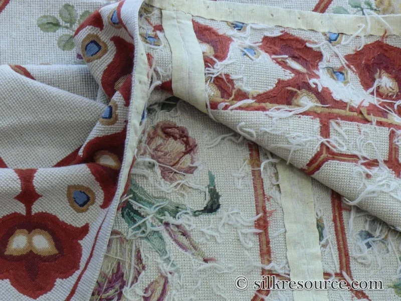 P1670221 Stark BARENTU SILVER  Diamond Barratta Collection Leopard Deer Bird Flora Zoology 100% Wool 5x9' MSRP USD2300
