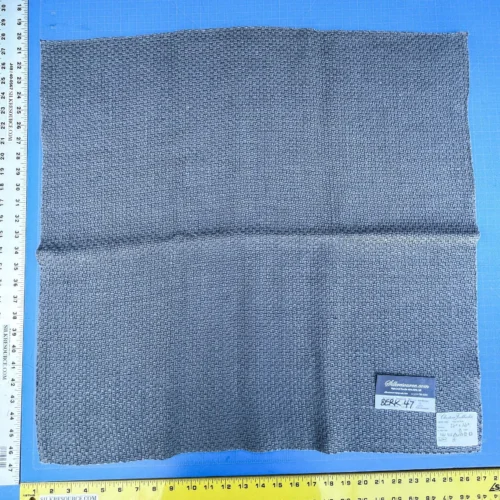 IMG_2552 17 Berkbox47 26″x 26″ Square Christian Fischbacher Yucatan Dark Gray 100% Linen