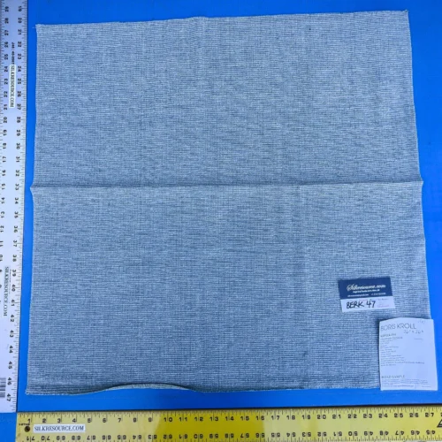 IMG_2563 22 Berkbox47 26″x 26″ Square  Scalamandre Boris Kroll Thompson Chenille Bluestone Jacquard Solid Texture