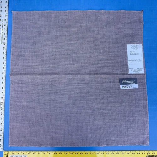 IMG_2613 46 Berkbox47 27″x 27″ Square Scalamandre ECO FR HEAVY LILAC Purple Viscose Plain