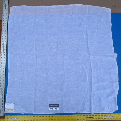 IMG_2682 1 Berkbox48 38″x 38″ Square Scalamandre White Sheer Plain Solid Texture