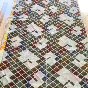 IMG_5543 6 Berkbox64 Finished Drapery 2.5yard Scalamandre Printed "Sheer" Lace over Rose