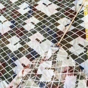 IMG_5546 6 Berkbox64 Finished Drapery 2.5yard Scalamandre Printed "Sheer" Lace over Rose