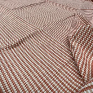 IMG_5593 10 Berkbox58 1.5yard Scalamandre MAGPIE Clementine  Jacquard Orange Plaid Check MSRP USD214/y