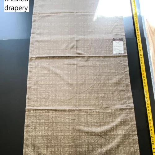 IMG_5610 16 Berkbox64 Finished Drapery 2.4yard Scalamandre PIETRA TITANE Sheer Trevira CS MSRP USD656/y