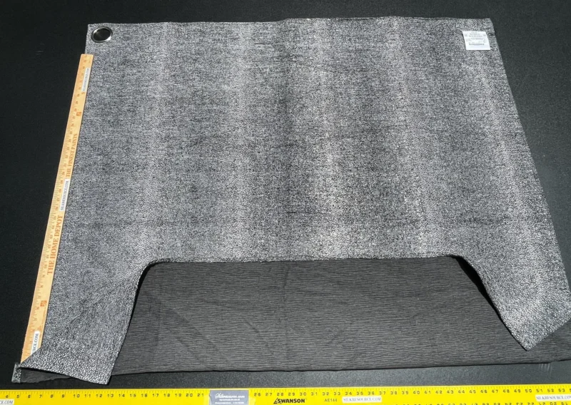 IMG_5670 14 Berkbox60 1.5yard Scalamandre KUIPER GALAXY Black  MSRP USD310/y