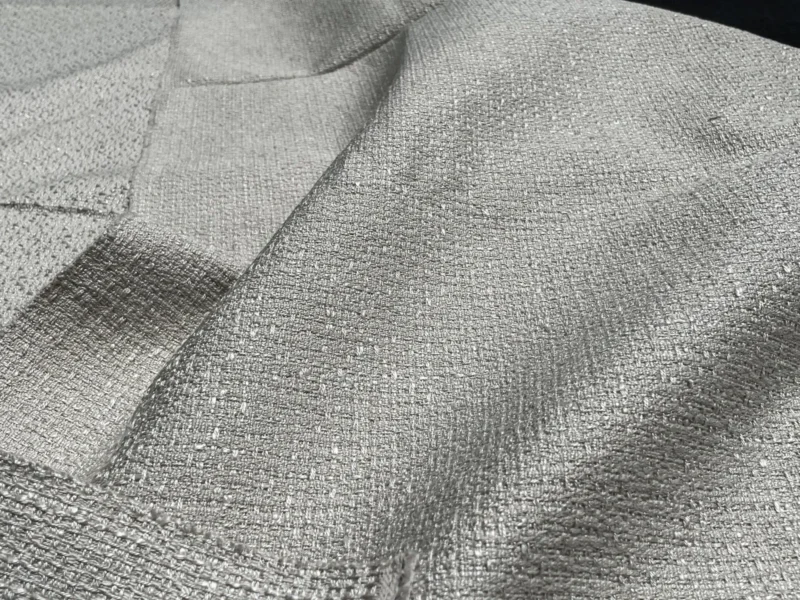 IMG_5682 17 Berkbox60 2.4yard Scalamandre FLINT ECRU Texture Plain Beige