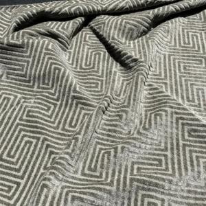 IMG_5731 11 Berkbox61 1.2 yard Scalamandre MEANDER VELVET Stone Cut Velvet Outdoor  Brown MSRP USD350/y