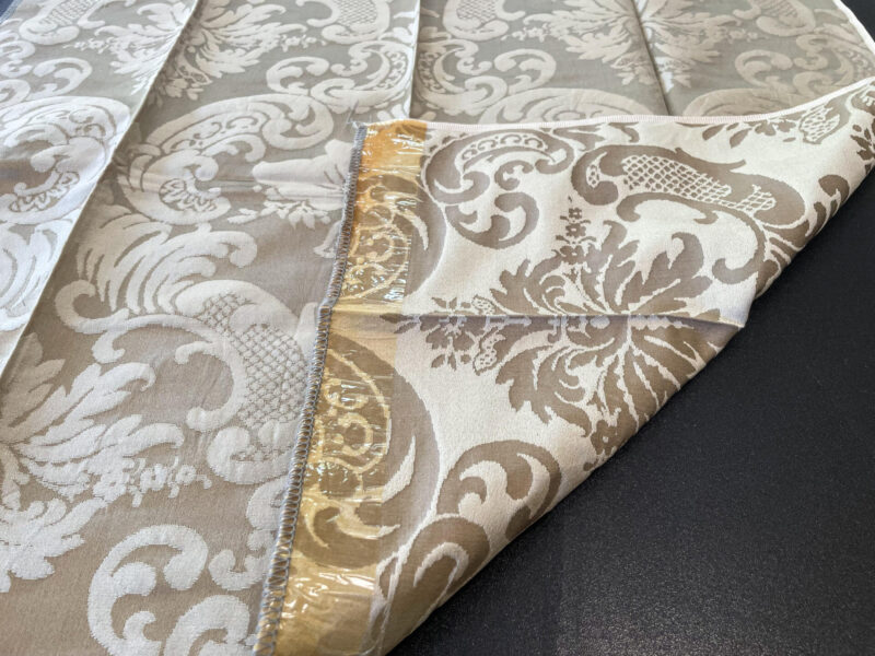 IMG_5869 9 Berkbox65 Square Scalamandre Botanical Beige Large Pattern