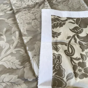 18 Berkbox66 26"x 1 yard Scalamandre Nashville 100% Silk Damask Beige