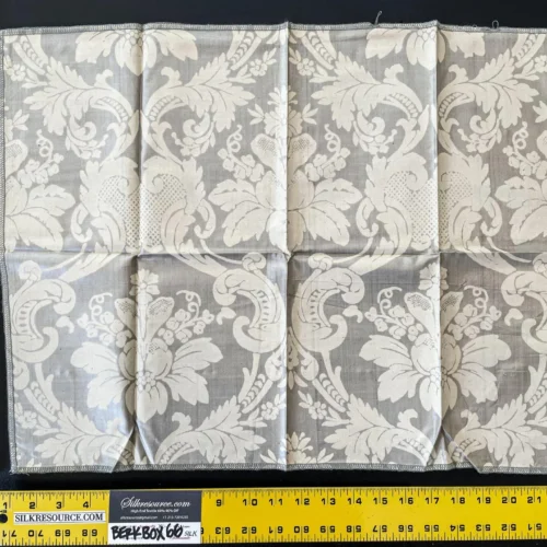 26 Berkbox66 23"x 18" Scalamandre Silk Print Damask Light Brown on Beige