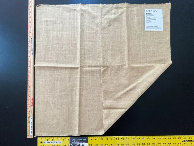 IMG_6208 16 Berkbox68 27"x27"  Scalamandre HAMPTON WEAVE Camel Light Brown Boris Kroll-Texture Pallete Solid