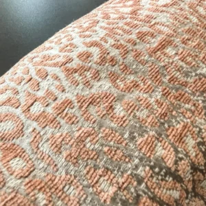 IMG_6305 PILLOW 21"x7" Scalamandre LEOPARD BOLSTER PINK SAND Animal Skin MSRP USD339+