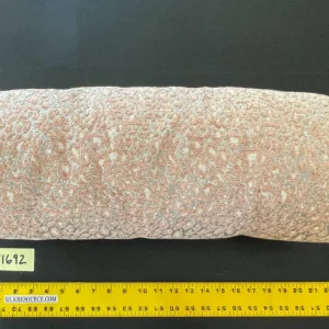 PILLOW 21"x7" Scalamandre LEOPARD BOLSTER PINK SAND Animal Skin MSRP USD339+