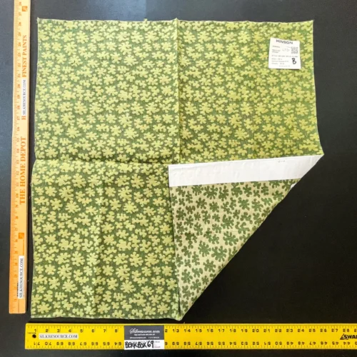 51 Berkbox69 27″x27″ Square Scalamandre Scalamandre JOANNA Green Abstract Botanical Foliage