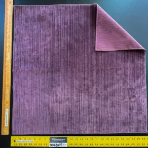 IMG_6571 1 Berkbox67 27"x 27" Square Scalamandre NOBEL PURPLE MAGIC Plains Texture Velvet MSRP USD186