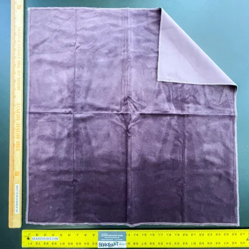IMG_6589 10 Berkbox67 27"x 27" Square Scalamandre Velvet Purple Plain Solid