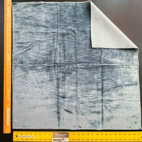 IMG_6602 14 Berkbox67 28"x 28" Square Scalamandre Velvet Blue Plains Texture