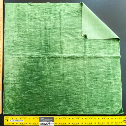 39 Berkbox67 27x 27" Square Scalamandre Velvet Green Plains Texture