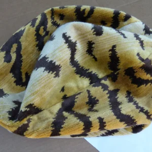 P1120310 Pillow Case only Scalamandre Tigre Velvet Pillow Handmade in US Sphere Pillow