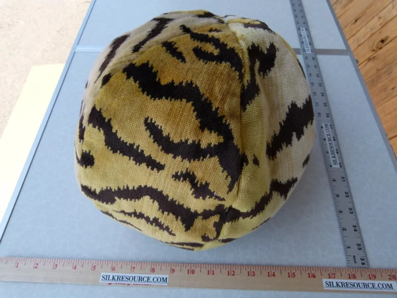 P1120311 Pillow Case only Scalamandre Tigre Velvet Pillow Handmade in US Sphere Pillow