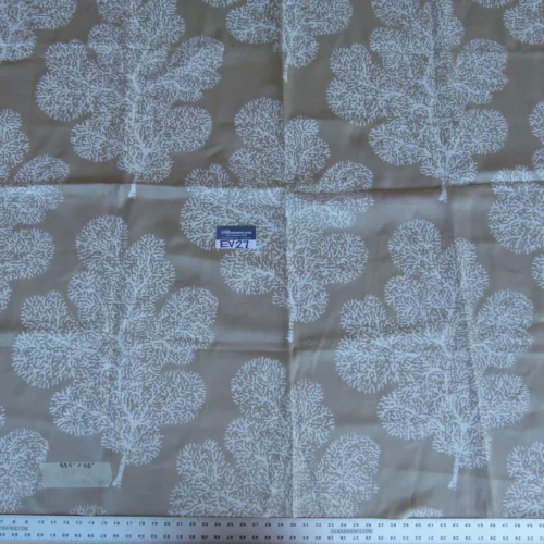 22 EV27 1.5yd x 58″wide Scalamandre Bay Coral Taupe Hn White Coral On A Solid-colored Ground Grey White MSRP USD214