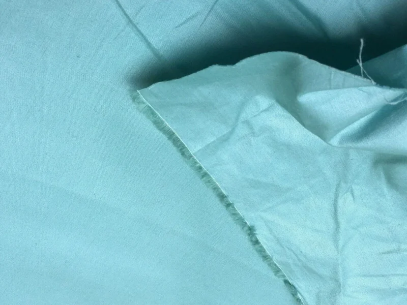 s-l1600 (12) Designer Aqua Blue Green Cotton Satin Silky 11yds (1563)