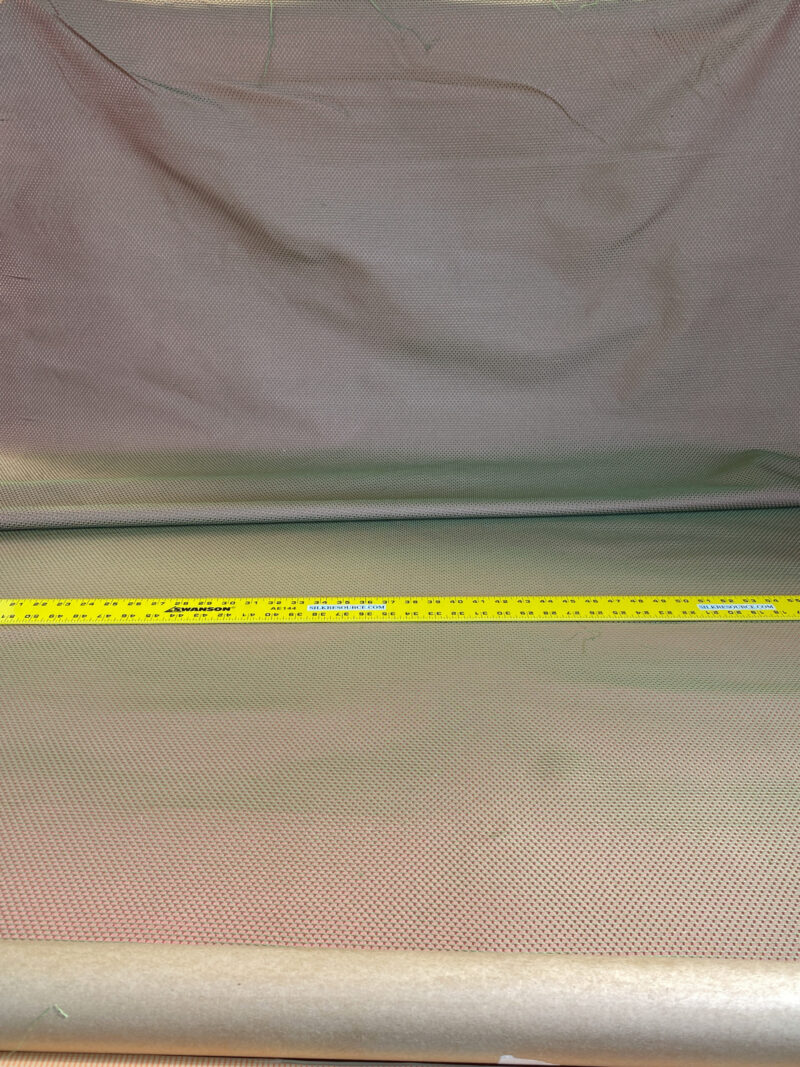 IMG_4897 Scalamandre Tanya Watermelon  Silk Cotton Mini Texture Dot Red Pink Green MSRP USD 256/Y