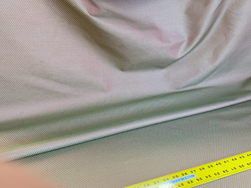 IMG_4898 Scalamandre Tanya Watermelon  Silk Cotton Mini Texture Dot Red Pink Green MSRP USD 256/Y