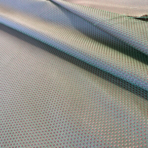 IMG_4899 Scalamandre Tanya Watermelon  Silk Cotton Mini Texture Dot Red Pink Green MSRP USD 256/Y