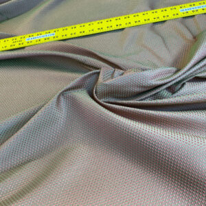 IMG_4901 Scalamandre Tanya Watermelon  Silk Cotton Mini Texture Dot Red Pink Green MSRP USD 256/Y