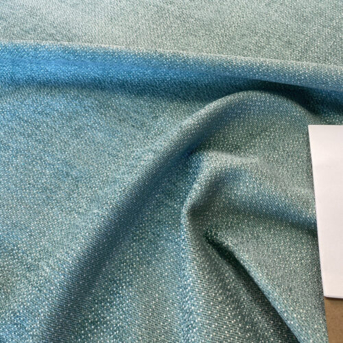 IMG_5001 by yard Scalamandre San Miguel Texture Caribbean Heavy Blue Ocean Aqua Green Chenille MSRP USD 216/Y