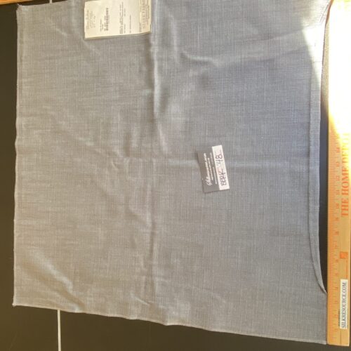 IMG_9542 Scalamandre ECO FR Heavy Denim Viscose Plain Blue - Square 27″x 26″