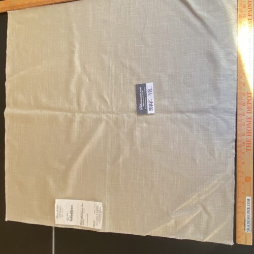 IMG_9548 Scalamandre Eco Fr Heavy Tan Viscose Plain Beige - Square 27″ x 27″