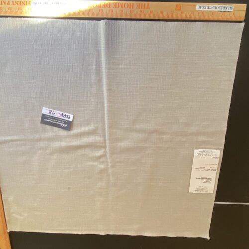 IMG_9552 Scalamandre Eco FR Heavy Concrete Viscose Plain Cream - 27″x 27″ Square