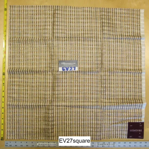 P1120729 Scalamandre Lelievre Canuculle - Paille Outdoor Yellow Small Scale - Square