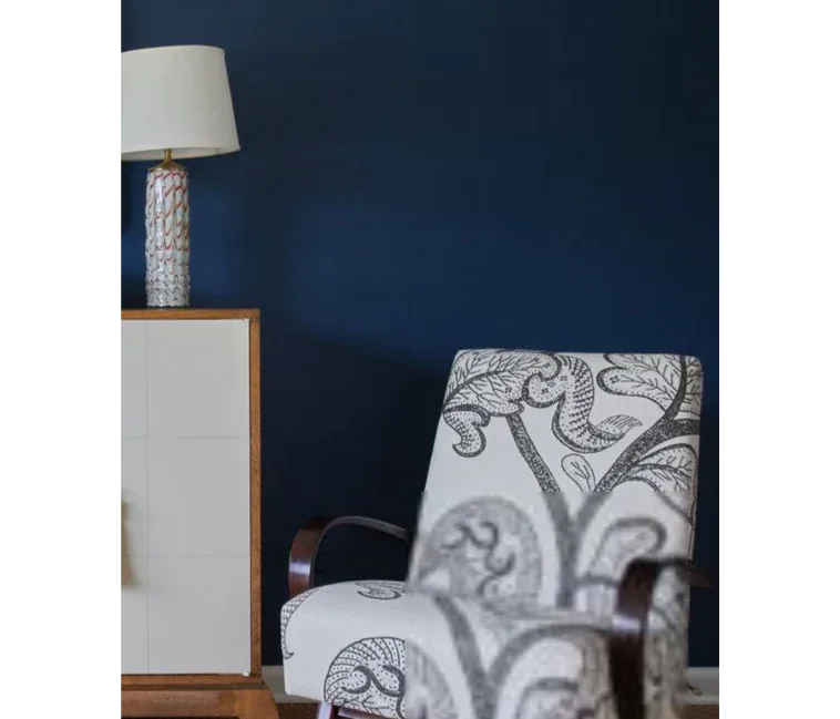 Russell Scalamandre Russell Linen Cotton China White Albert Hadley Print Jacobean MSRP USD 188/Y