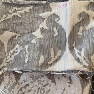 WhatsApp Image 2024-09-27 at 07.40.15_7ad94d19 Stroheim & Romann Luxurious 100% Silk Renaissance Medallion Fleur De Lis Damask Silver White Pewter MSRP USD300+/Y