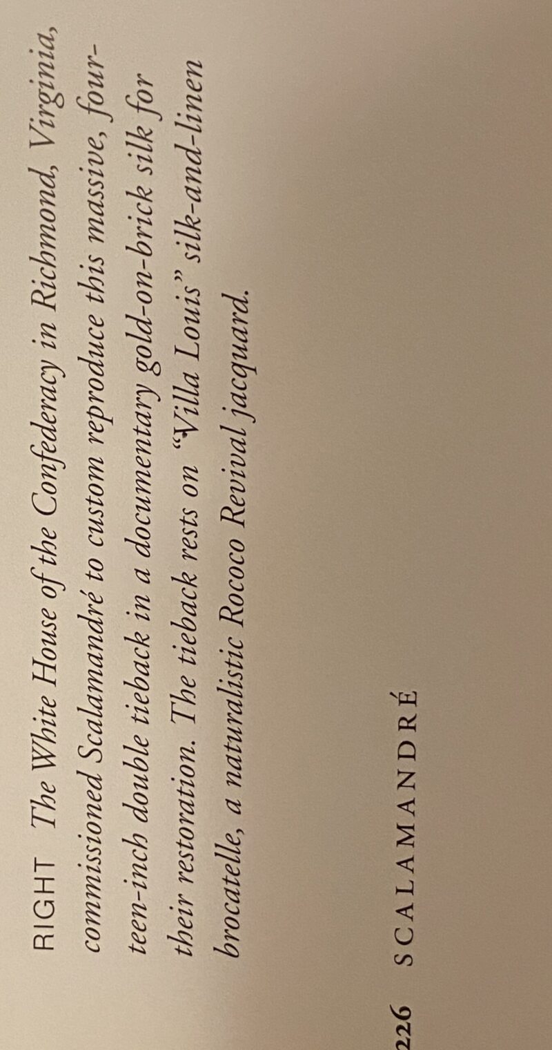 by Yard Scalamandre Villa Louis Silk Brocatelle Emerald Green MSRP USD 800+