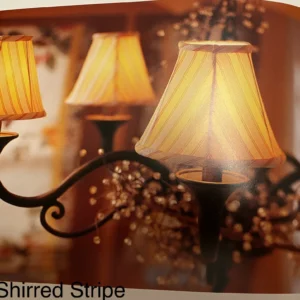 2.6Y Scalamandre 100% silk Shirred Stripe Persimmon Red Bronze Luxurious Timeless MSRP USD 363/Y minor defects
