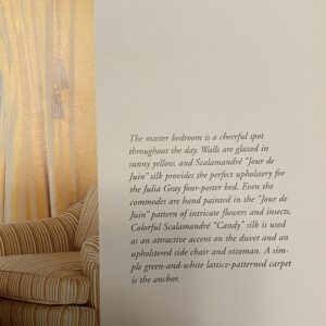 IMG_0484 By Yard Scalamandre Reveillon Rigato Giallo Gold Silk Jacquard Colony From Italy MSRP USD 405/Y