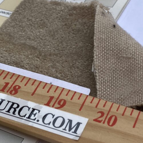 Mohair & Silk Velvet Seaweed Texture In Sandstone Heavy Duty