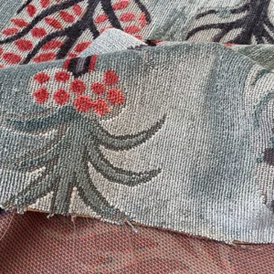 IMG_9339-e1695127524531 Designer Cut Velvet Le Foret Tree Fairy Tale Teal Blue Hot Pink Silky