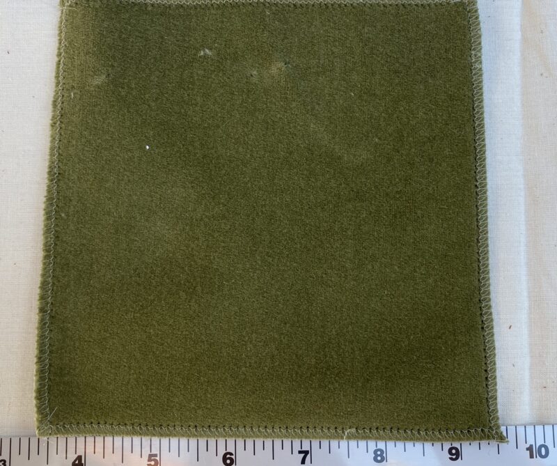 IMG_9818 Designer Woodland Cotton Velvet Clover Green