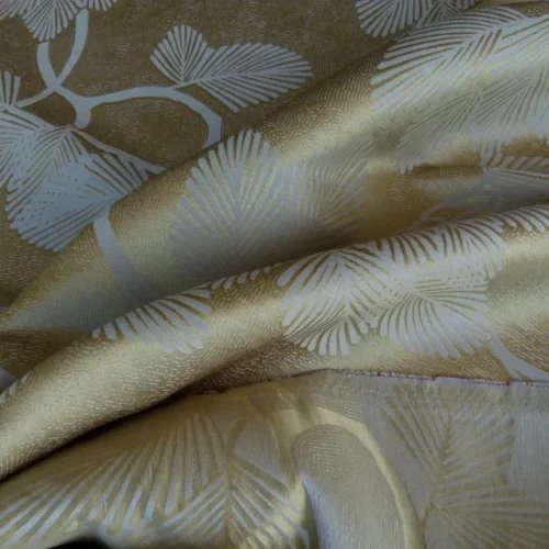 P1130369 By yard Kravet Prunus Gilt Leaves Japanese Penzai Penjing Pine Tree Plum Chinoiserie 24K Gold MSRP USD 177/y