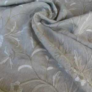 P1130381 Kravet Couture Hand Crewel Wool Linen  Palampore 30602.16 MSRP USD 298/Y